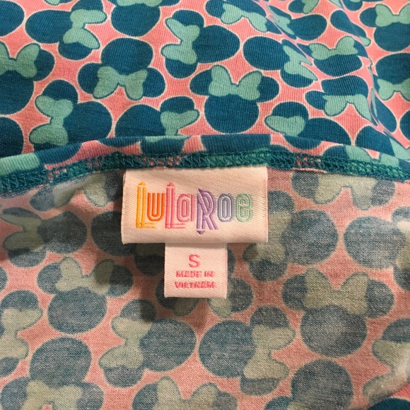 LuLaRoe Disney Minnie Mouse Irma Top S FREE SHIP - Picture 4 of 5